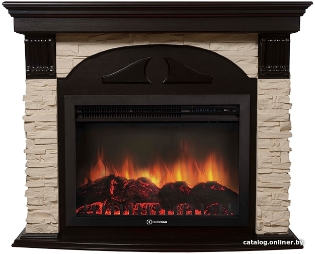 

Портал Firelight Torre 25S (камень слоновая кость/шпон венге)