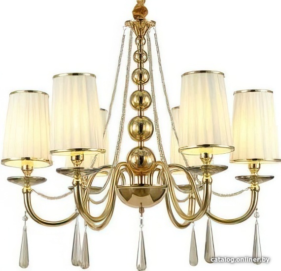 

Подвесная люстра Lumina Deco Fabione LDP 1200-6 F.GD