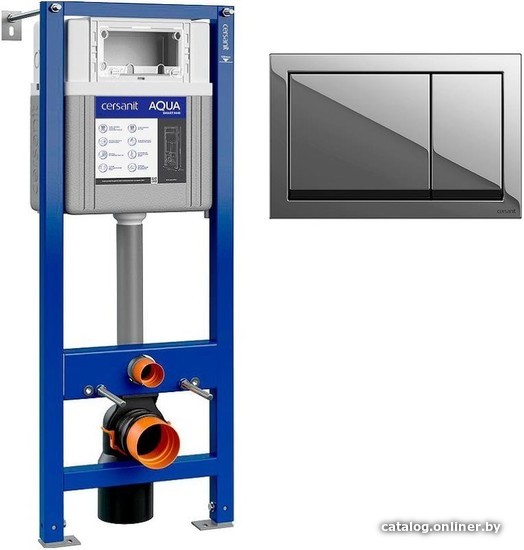 

Инсталляция для унитаза Cersanit Aqua Smart M 40 63475 + P-BU-ENT/Cg