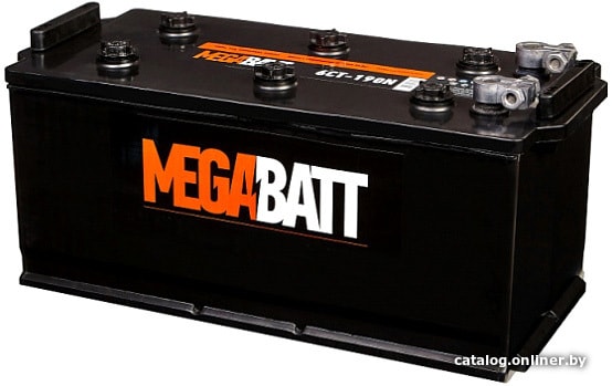 

Автомобильный аккумулятор Mega Batt 6СТ-190А (190 А·ч)