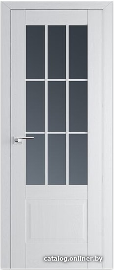 

Межкомнатная дверь ProfilDoors 104X 90x200 (пекан белый/мателюкс графит)