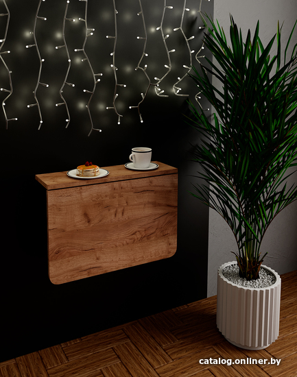 

Откидной стол Millwood Мини-книжка 52.5x60 (дуб табачный craft/черный)