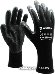 

Текстильные перчатки Wurth Black Mechanic 0899405028