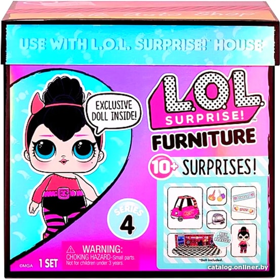 

Кукла-сюрприз L.O.L. Surprise! Furniture Автомагазин 572619