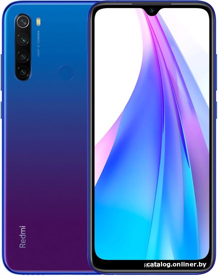 

Смартфон Xiaomi Redmi Note 8T 4GB/64GB международная версия (синий)