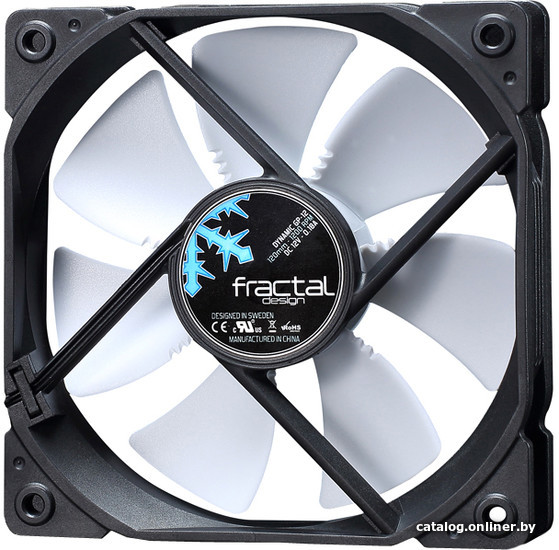 

Вентилятор для корпуса Fractal Design Dynamic X2 GP-12 (черный/белый)