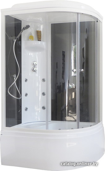 

Душевая кабина Royal Bath RB8120BK3-BT-L 120x80