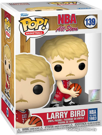 

Фигурка Funko POP! NBA. Legends - Larry Bird (Red All Star Uni 1983) 59372