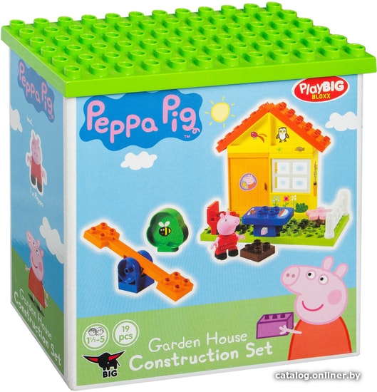 

Конструктор BIG Peppa Pig 800057073 Садовый домик