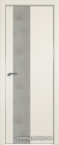 

Межкомнатная дверь ProfilDoors 5E 80x200 (магнолия сатинат/вставка бетон платина)