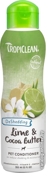 

Кондиционер TropiClean Lime & Cocoa Butter 355 мл