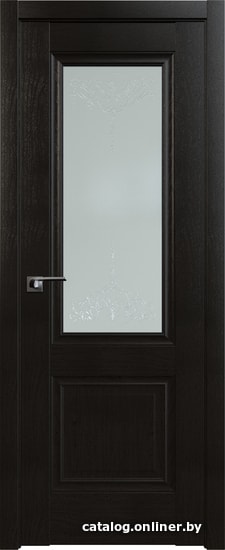 

Межкомнатная дверь ProfilDoors 2.37X 60x200 (пекан темный/стекло Франческо кристалл)