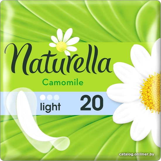 

Прокладки ежедневные Naturella Camomile Light Single (20 шт)