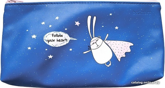 

Пенал Be Smart Bunny N2381 (синий)