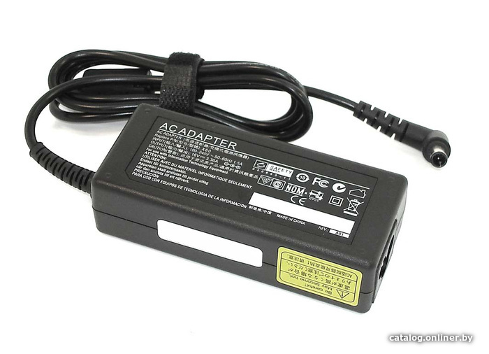 

Сетевое зарядное RageX Fujitsu 16В, 3.36A, 6.5Pin, 55Вт, FU551606544, CP103151-01, FPCAC14