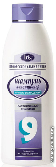 

Iris Cosmetic Профессиональная линия №9 Против выпадения волос 1 л