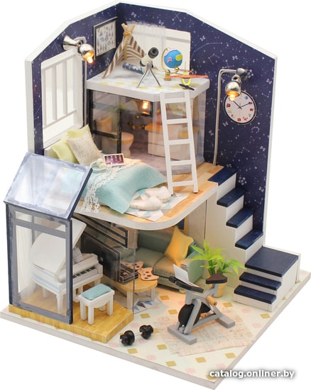 

Румбокс Hobby Day DIY Mini House Путь к звездам (M041)