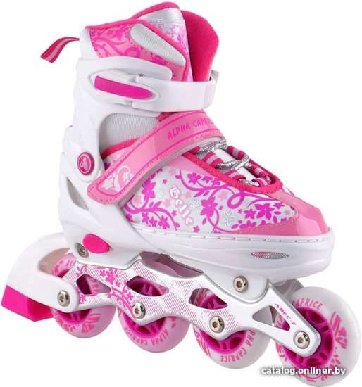 

Роликовые коньки Alpha Caprice Bell (р. 35-38, розовый)