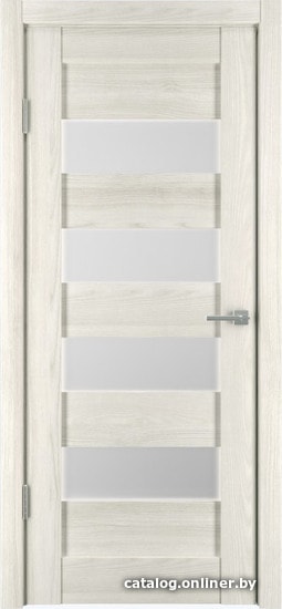 

Межкомнатная дверь IstokDoors Горизонталь-2 ДЧ 80x200 (дуб снежный/светлое стекло)