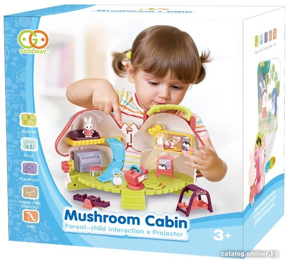 

Кукольный домик Sharktoys Домик Гриб 30000010