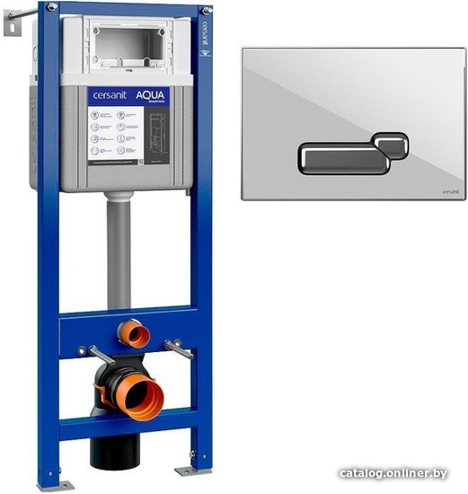 

Инсталляция для унитаза Cersanit Aqua Smart M 40 63475 + P-BU-ACT/Whg/Gl