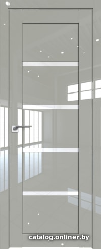 

Межкомнатная дверь ProfilDoors 2.09L 80x200 (галька люкс, стекло белый триплекс)