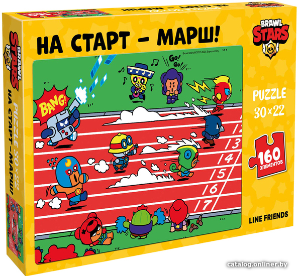 

Пазл Brawl Stars На старт - Марш! PZ0021 (160 эл)
