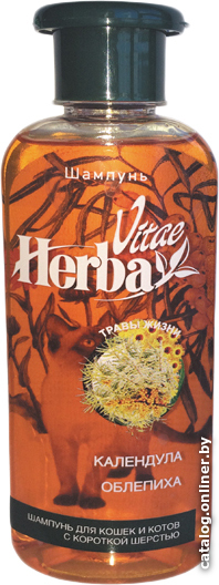 

Шампунь Herba Vitae для кошек с короткой шерстью с облепихой и календулой 250 мл