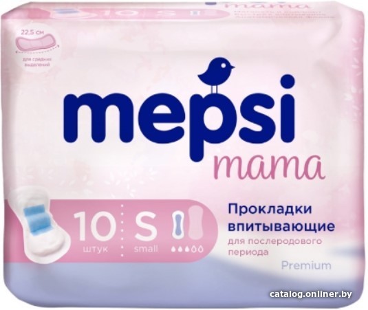 

Прокладки гигиенические Mepsi для послеродового периода S 0366 (10 шт)