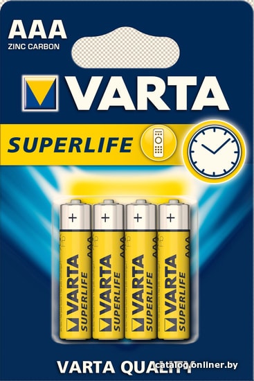 

Батарейка Varta Superlife AAA 4 шт.