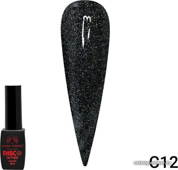 

Гель-лак Global Fashion Disco Gel Polish (тон С12) 8 мл
