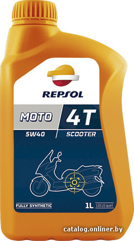 

Моторное масло Repsol Moto Scooter 4T 5W-40 1л