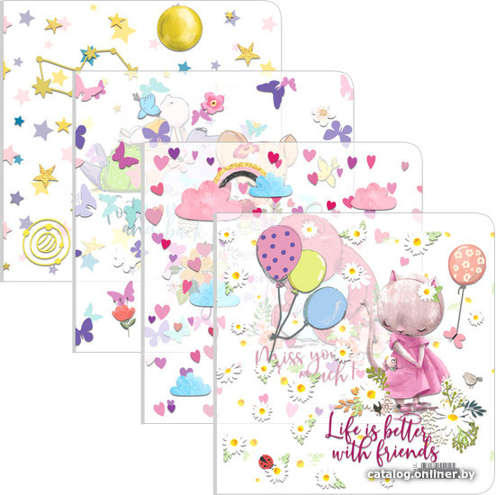 

Набор обложек Erich Krause Cute Animals для учебн. 232x440 мм 80 мкм 55412 (12 шт)