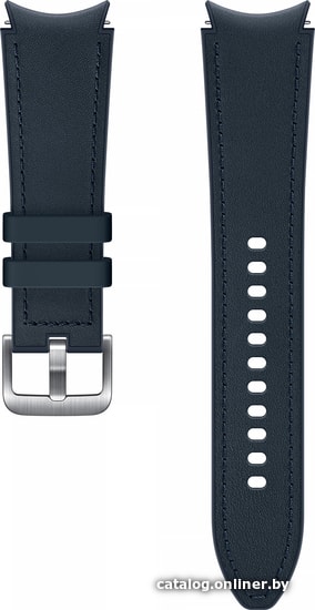 

Ремешок Samsung Hybrid Leather для Samsung Galaxy Watch4 (20 мм, M/L, синий)