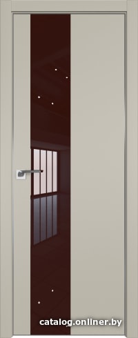 

Межкомнатная дверь ProfilDoors 5E 90x200 (шеллгрей/стекло коричневый лак)