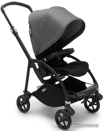 

Коляска прогулочная «книга» Bugaboo Bee6 (black/black/grey melange)
