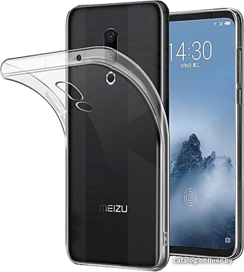 

Чехол для телефона KST для Meizu 16/16X (прозрачный)
