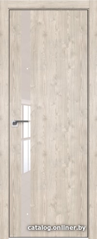 

Межкомнатная дверь ProfilDoors 6ZN 60x200 (каштан светлый/стекло перламутровый лак)