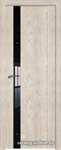 

Межкомнатная дверь ProfilDoors 62XN R 70x200 (каштан светлый/стекло черный лак)