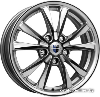 

Литые диски K&K Спайдер 16x6.5" 5x114.3мм DIA 67.1мм ET 45мм Дарк платинум