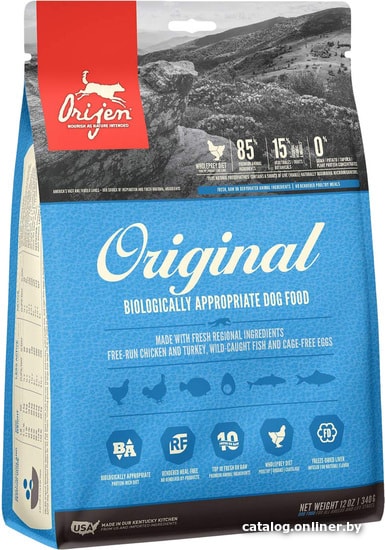 

Сухой корм для собак Orijen Original 0.34 кг