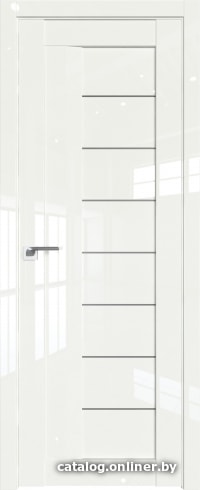 

Межкомнатная дверь ProfilDoors 17L 90x200 (дарквайт люкс, стекло графит)