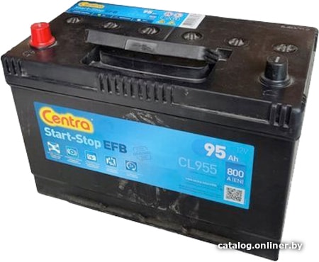 

Автомобильный аккумулятор Centra Start-Stop EFB CL955 (95 А·ч)