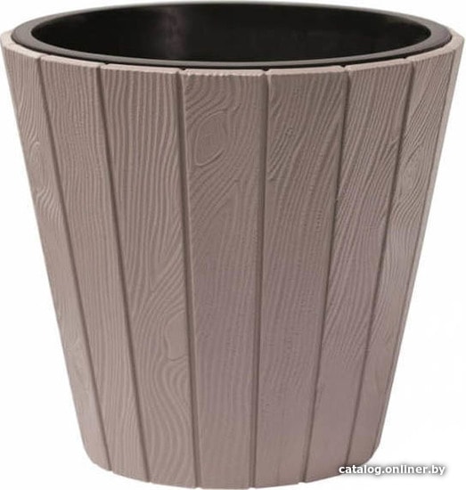 

Кашпо Prosperplast Woode DBWO490-7529U (мокка)