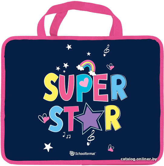 

Папка-портфель Schoolformat Super Girl ПТРТМРШ-С