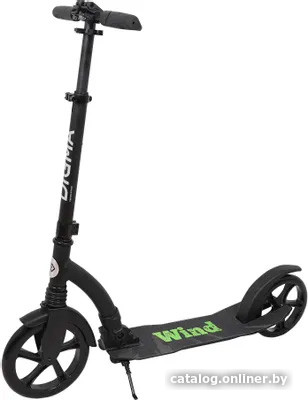 

Двухколесный подростковый самокат Digma Wind SM-WI-230-200 (черный)