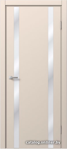 

Межкомнатная дверь MDF-Techno Stefany Wood 5006 80x200 (Ral 7040, зеркало)