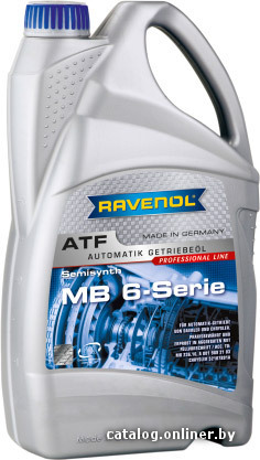

Трансмиссионное масло Ravenol ATF MB 6-Serie 5л