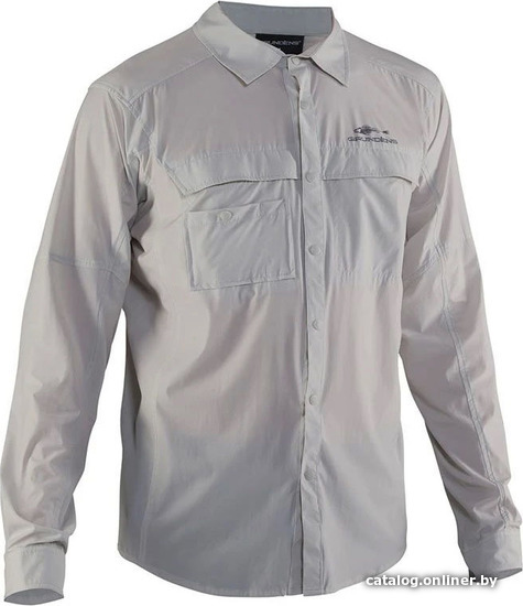 

Рубашка Grundens Hooksetter LS Shirt (XL, glacier grey)
