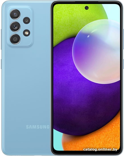 

Смартфон Samsung Galaxy A52 5G SM-A5260 6GB/128GB (синий)